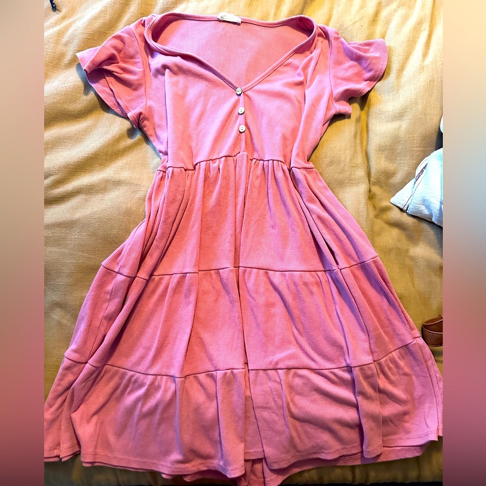 See you Monday babydoll dress. Size large